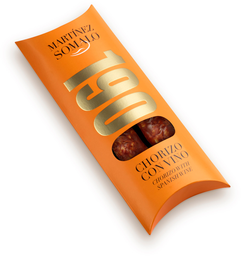 Moderne Chorizo Verpackung