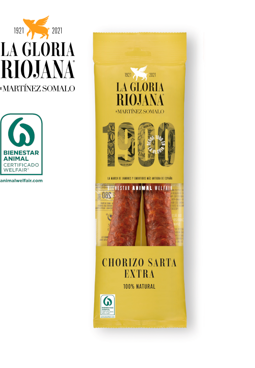 Chorizo Sarta 100% Natural Dulce La Gloria Riojana