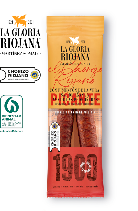 Chorizo Sarta IGP Riojano Picante La Gloria Riojana